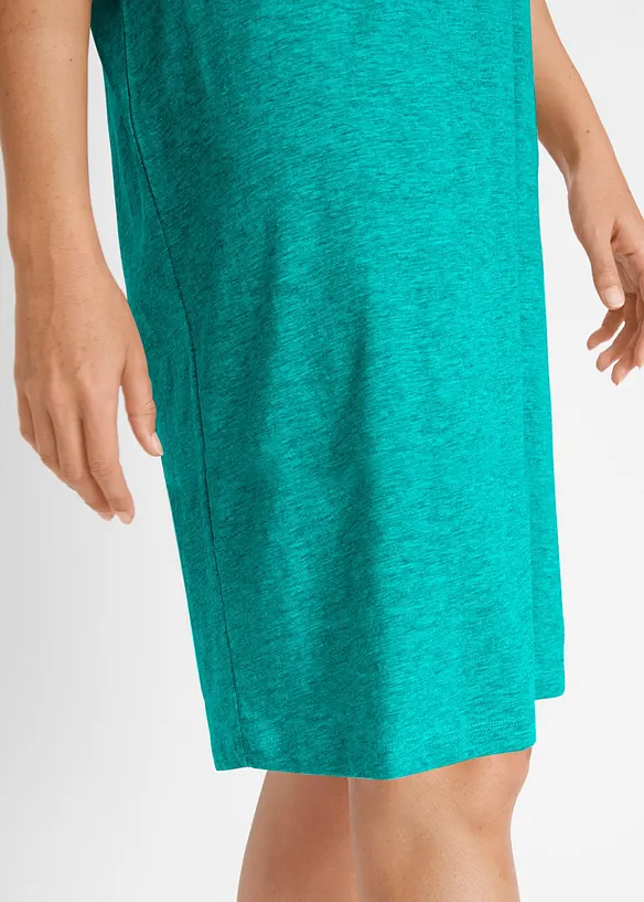 Jerseykjole i bomull, bonprix