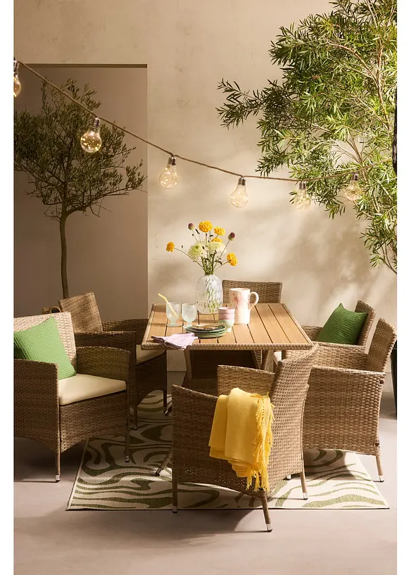 Solcelle lyskjede med lysp&aelig;rer, bonprix