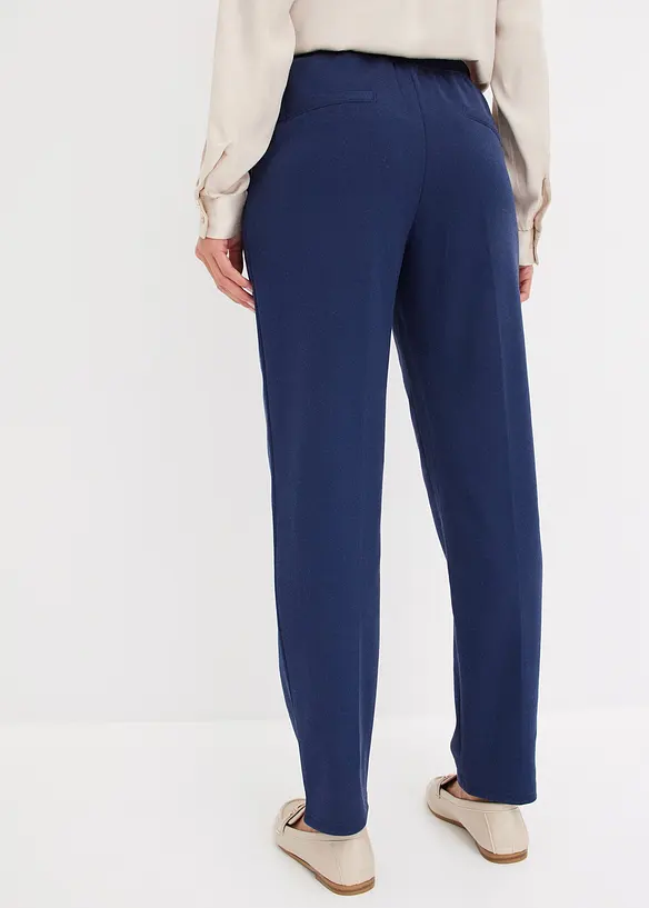 Slip on-bukse i jersey med bise, bonprix