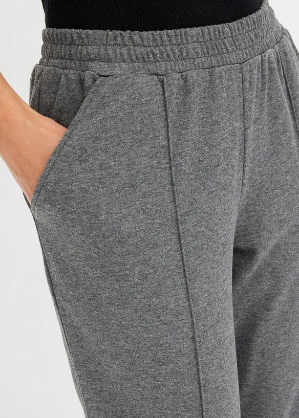 Slip on-bukse i jersey med bise, bonprix