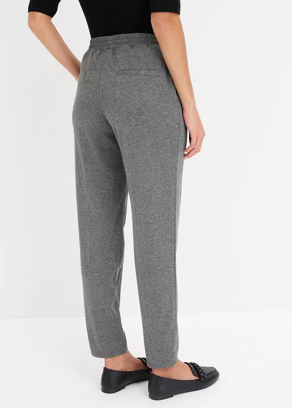 Slip on-bukse i jersey med bise, bonprix