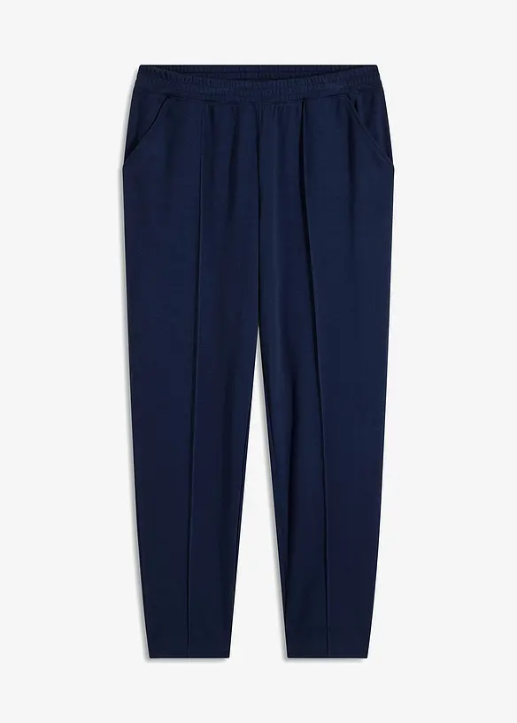Slip on-bukse i jersey med bise, bonprix
