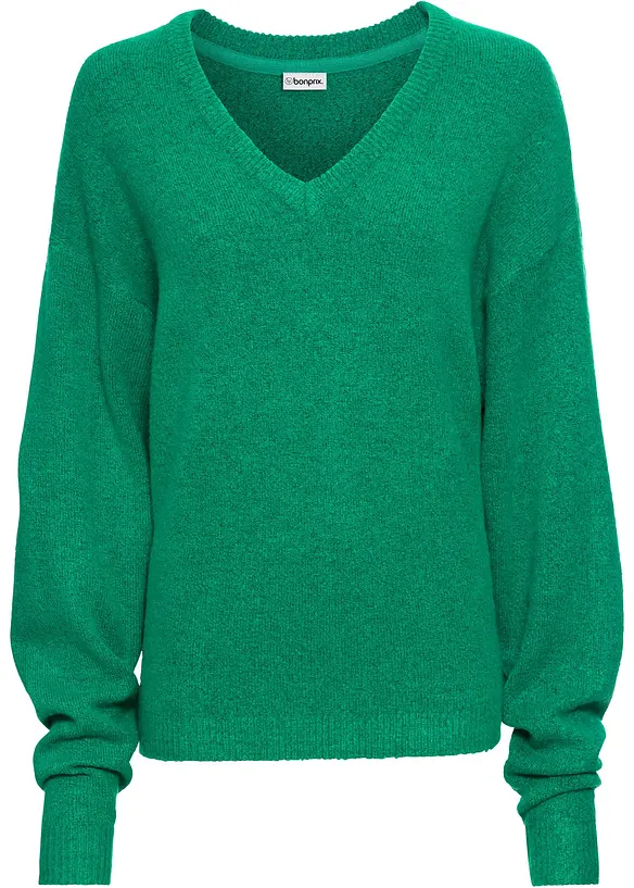 Oversized strikkegenser, bonprix