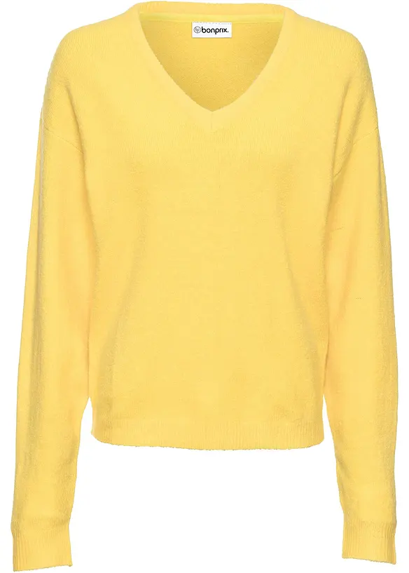 Oversized strikkegenser, bonprix