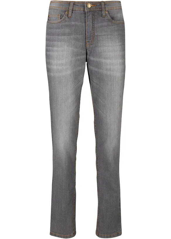 Mom-jeans Mid Waist, komfort stretch, bonprix