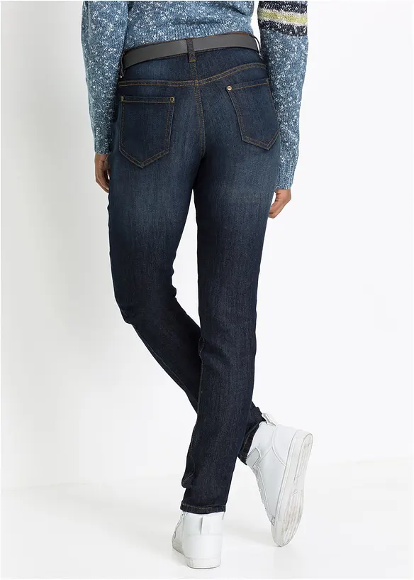Mom-jeans Mid Waist, komfort stretch, bonprix