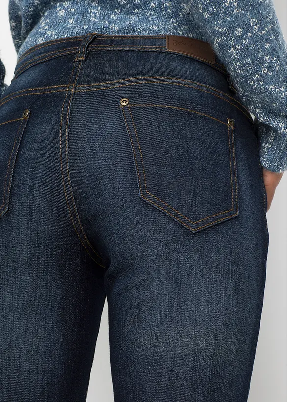 Mom-jeans Mid Waist, komfort stretch, bonprix