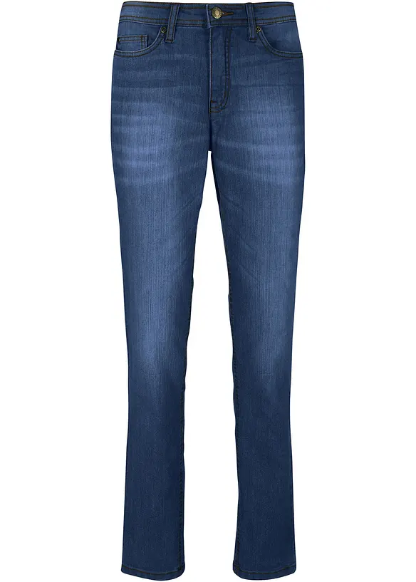 Mom-jeans Mid Waist, komfort stretch, bonprix