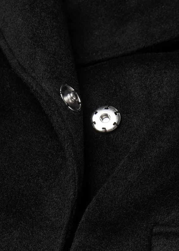 K&aring;pe med ull-look, bonprix