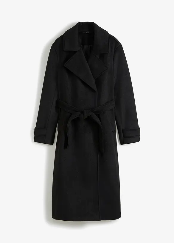 K&aring;pe med ull-look, bonprix