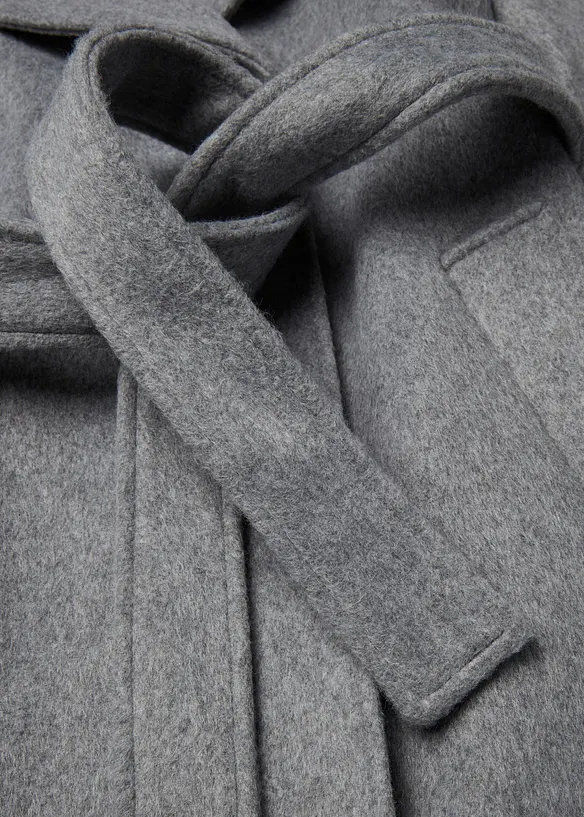 K&aring;pe med ull-look, bonprix