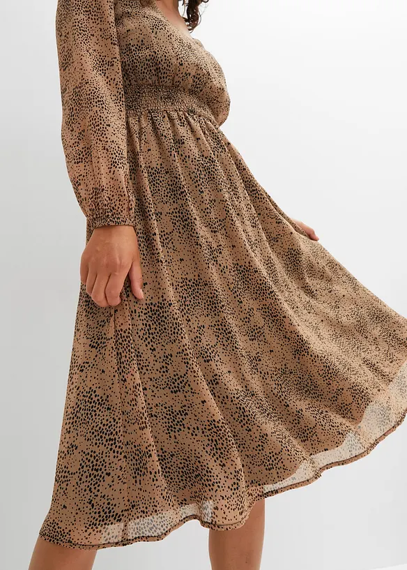 Chiffonkjole, bonprix