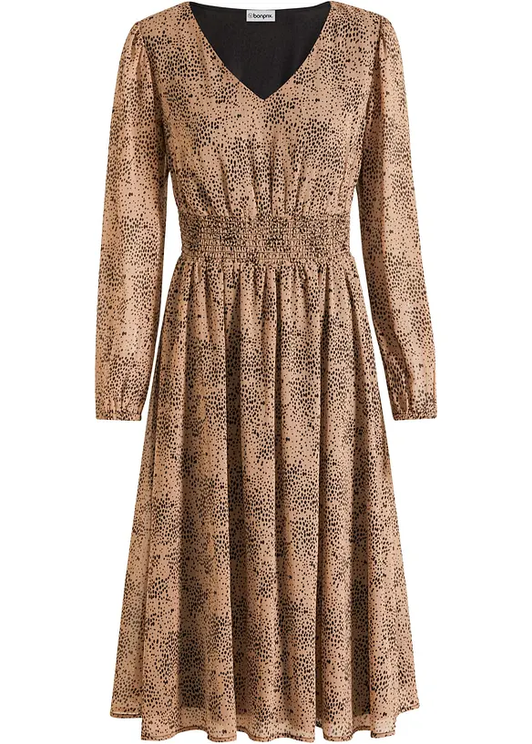 Chiffonkjole, bonprix