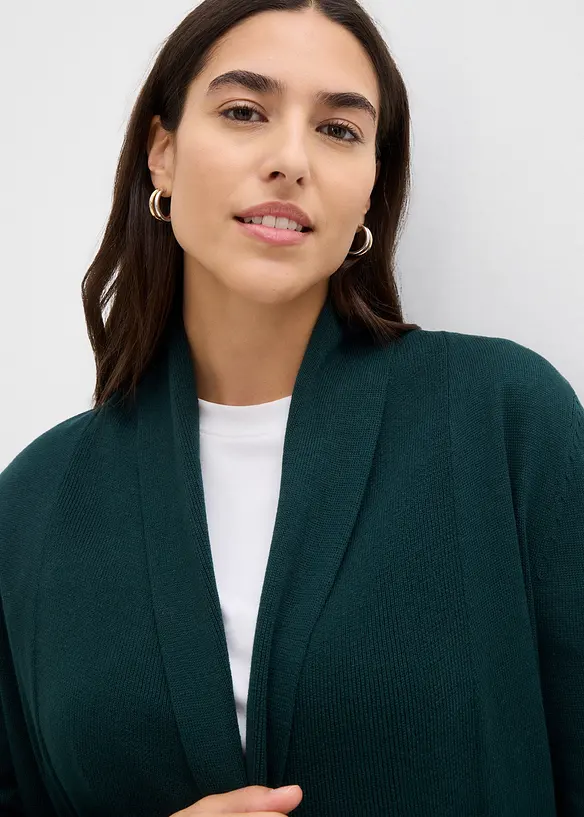 Finstrikket cardigan, bonprix