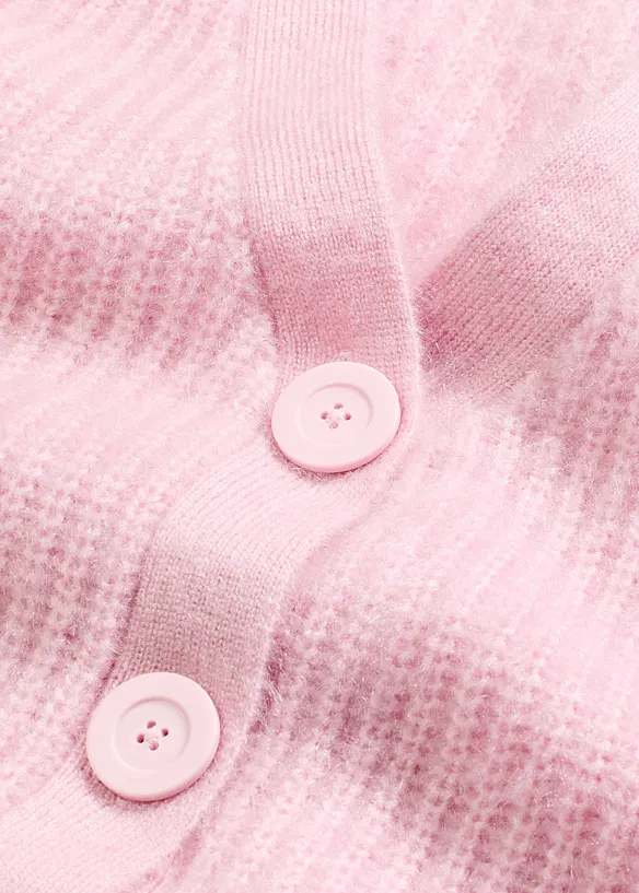 Cardigan i grov ribbestrikk, bonprix