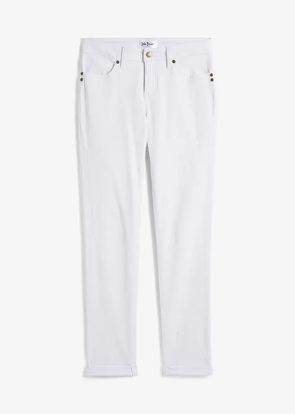 Straight-jeans Mid Waist, Stretch, bonprix