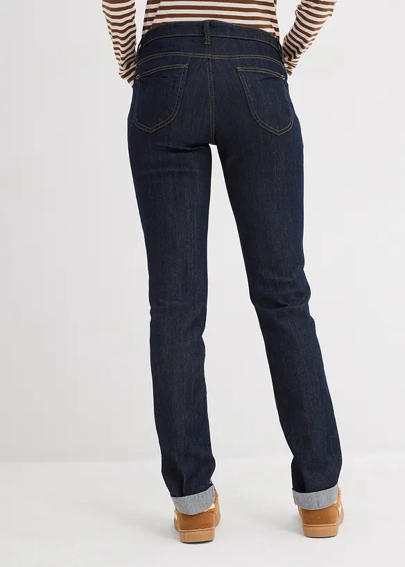 Straight-jeans Mid Waist, Stretch, bonprix