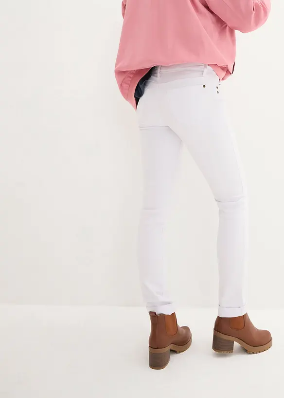 Straight-jeans Mid Waist, Stretch, bonprix