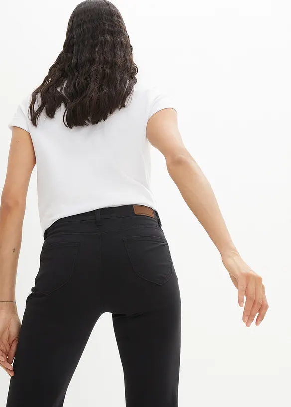 Straight-jeans Mid Waist, Stretch, bonprix