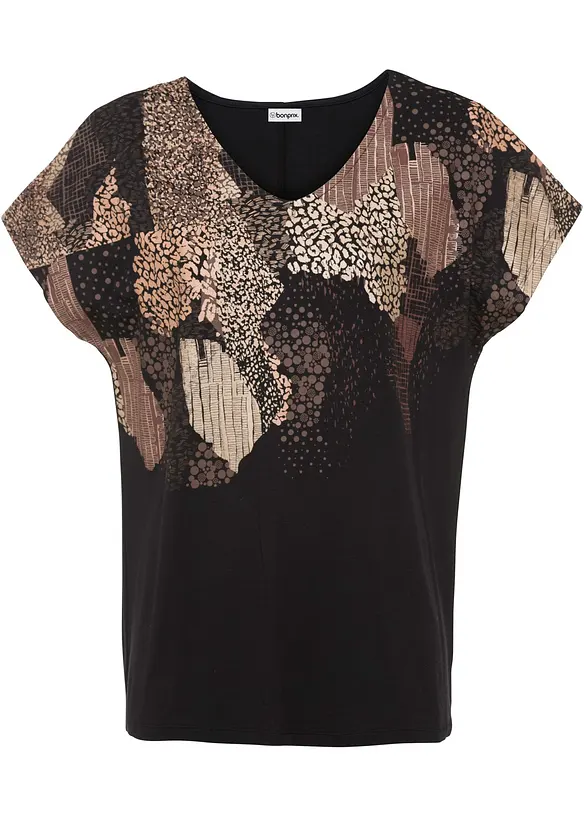 Topp i myk viskosemiks, bonprix