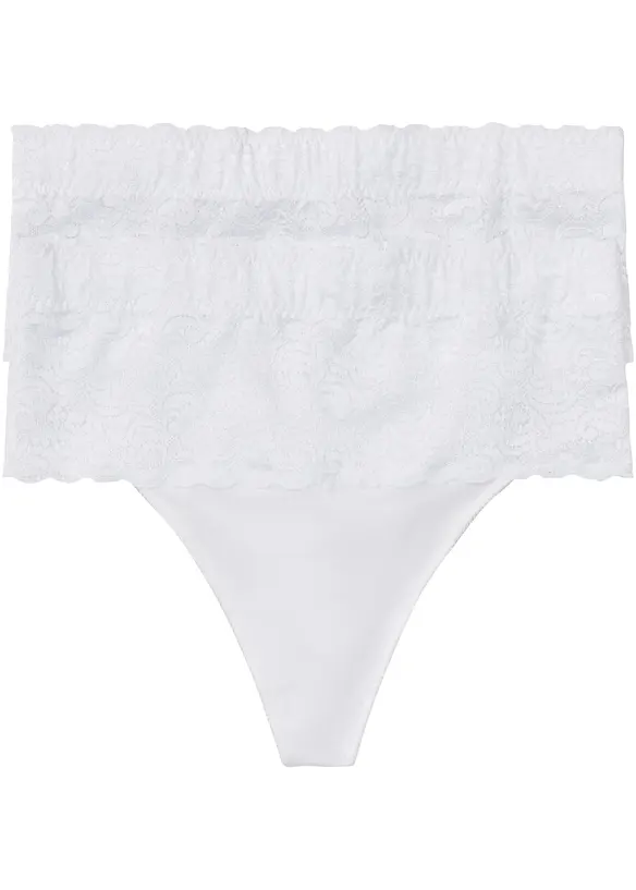 Shape-stringtruse, middels formende (2-pack), bonprix