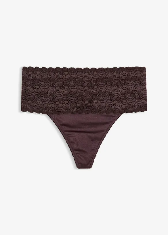 Shape-stringtruse, middels formende (2-pack), bonprix