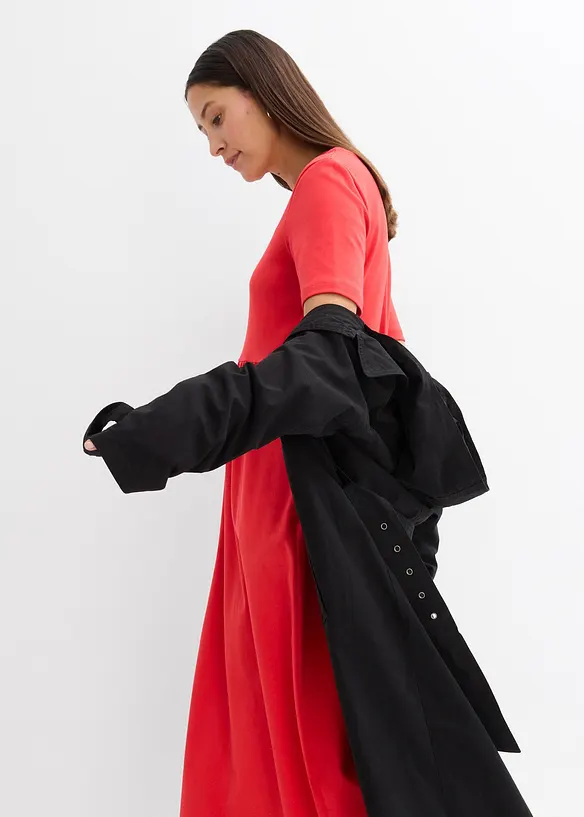 Jerseykjole i 100% bomull, bonprix