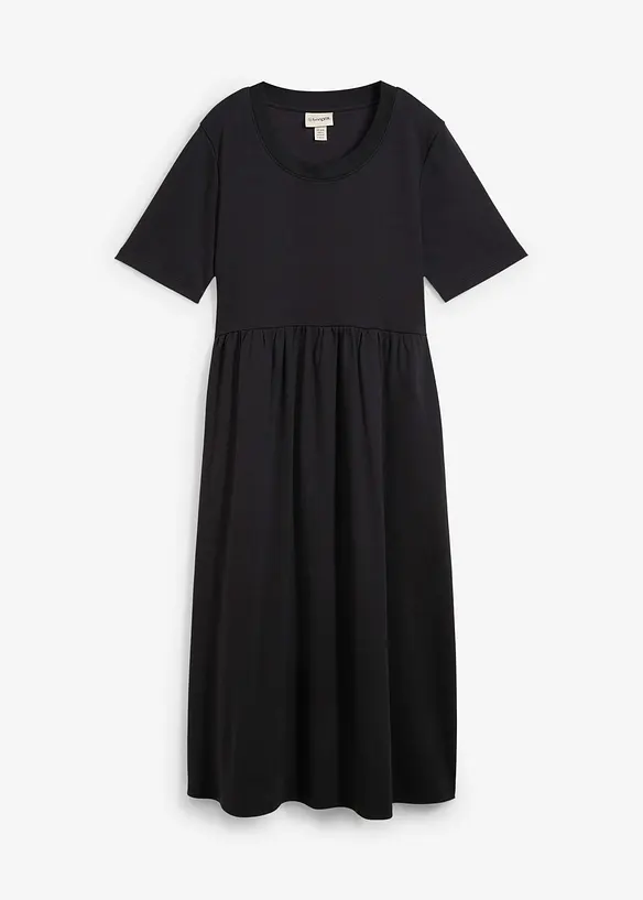 Jerseykjole i 100% bomull, bonprix