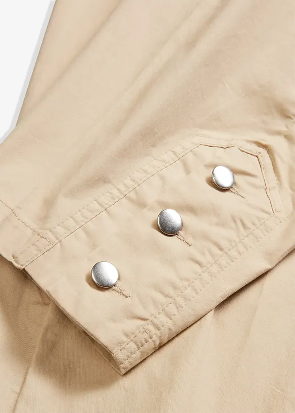 Cargobukse i bomull med stretch, bonprix