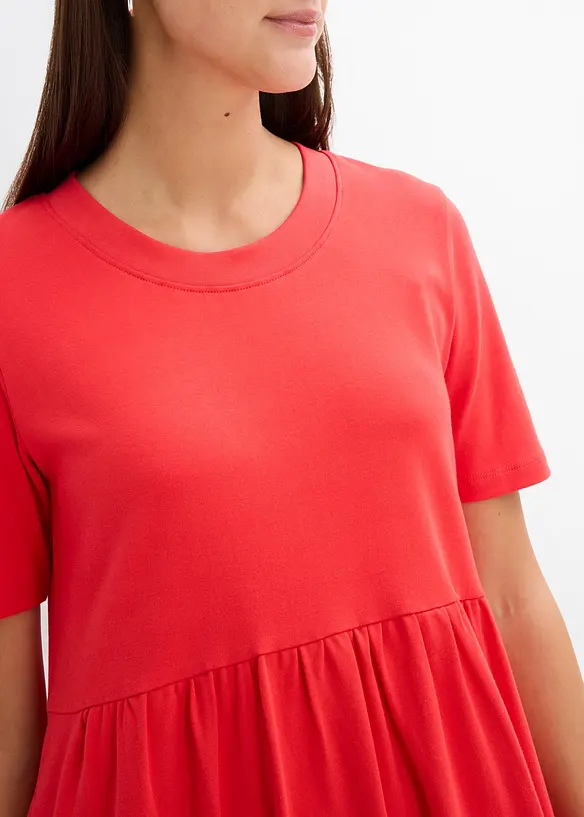 Jerseykjole i 100% bomull, bonprix