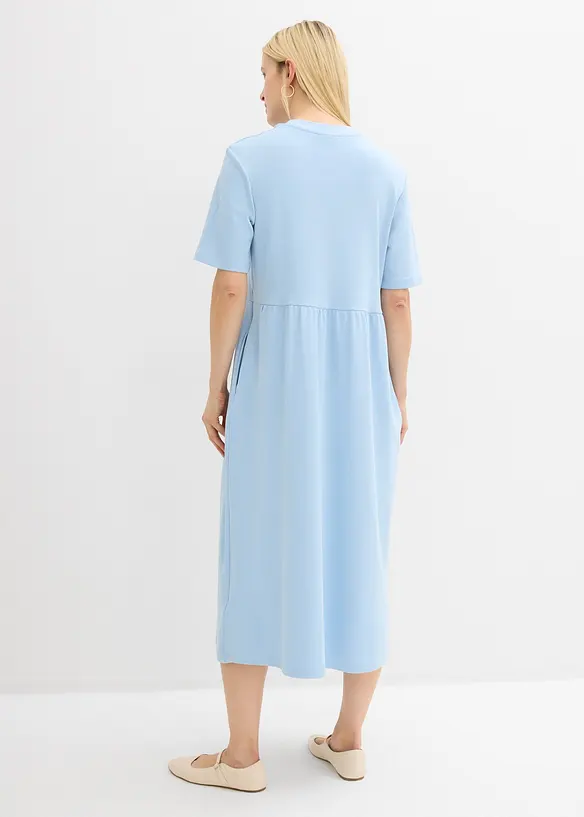 Jerseykjole i 100% bomull, bonprix