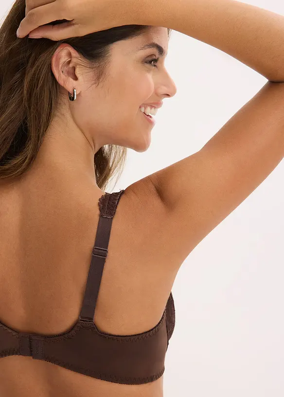 B&oslash;yle-BH med glanseffekt (2-pack), bonprix