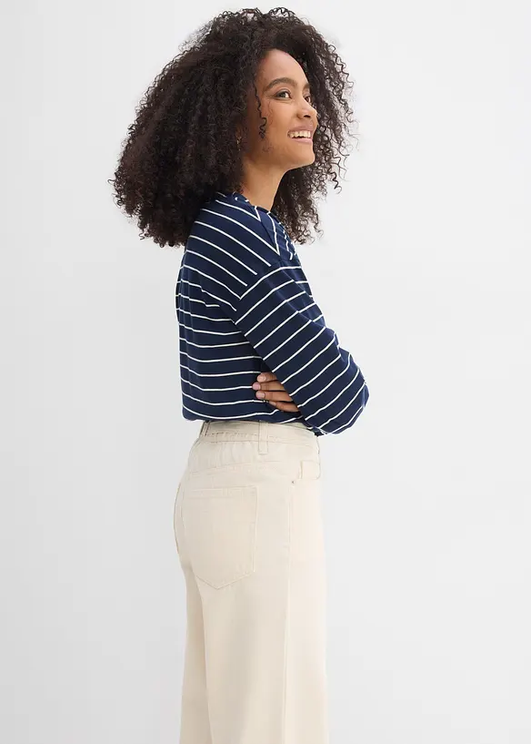 Loose fit-jeans Mid Waist, Straight, bonprix