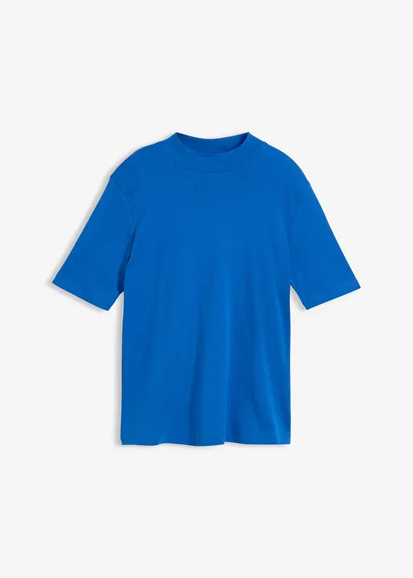 Ribbet topp i 100% bomull, bonprix