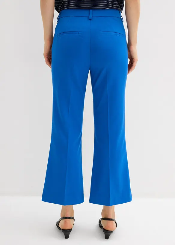 7/8-bukse med utsvingte ben og dekorativ knapp, bonprix