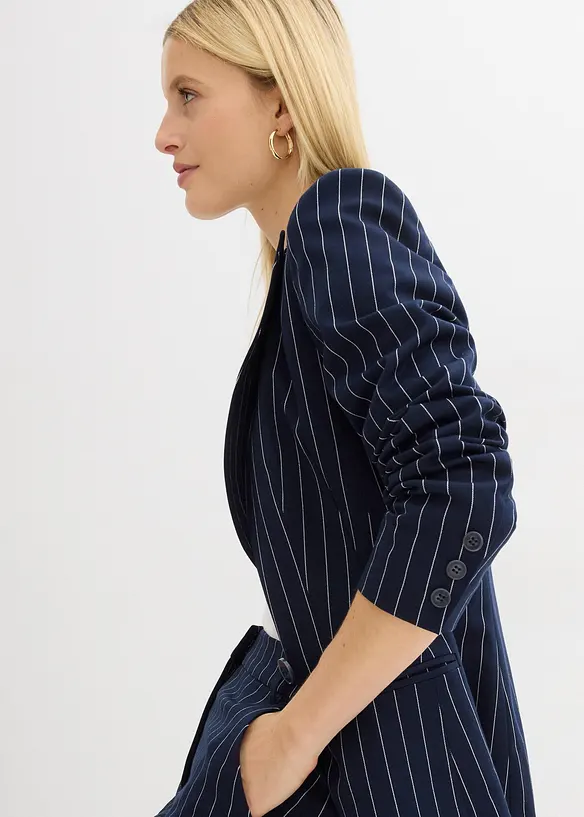 Blazer med n&aring;lestriper, bonprix