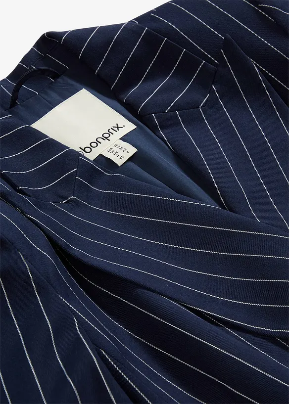 Blazer med n&aring;lestriper, bonprix