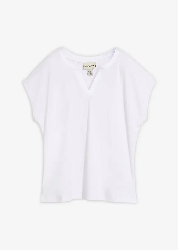 Topp med satengkant, bonprix