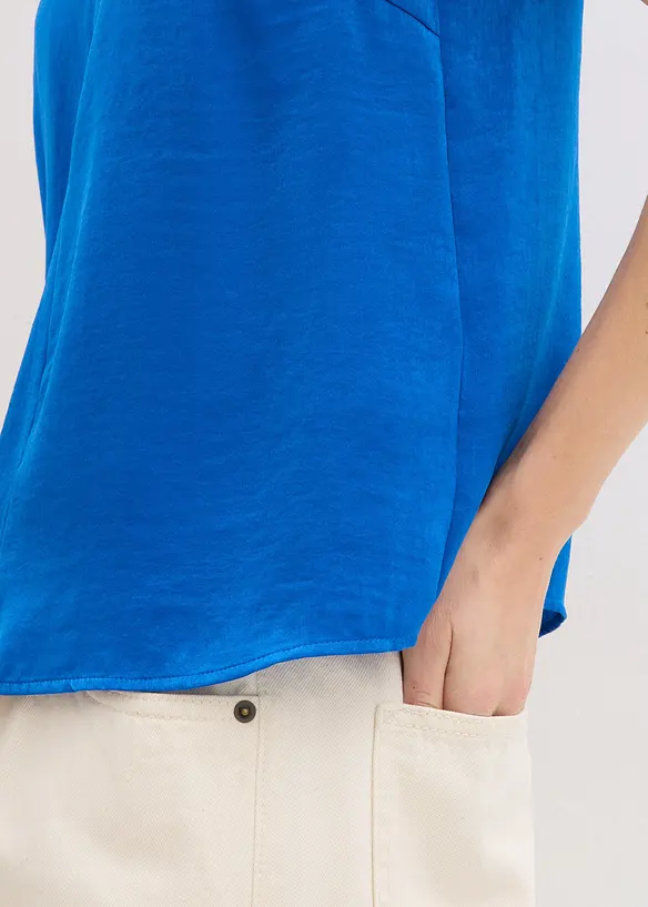 Tunika i tynn sateng, bonprix