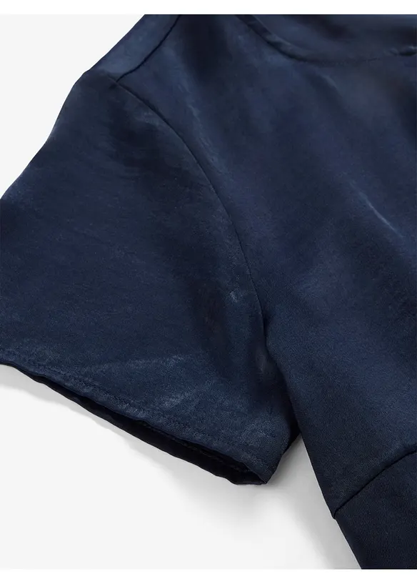 Tunika i tynn sateng, bonprix