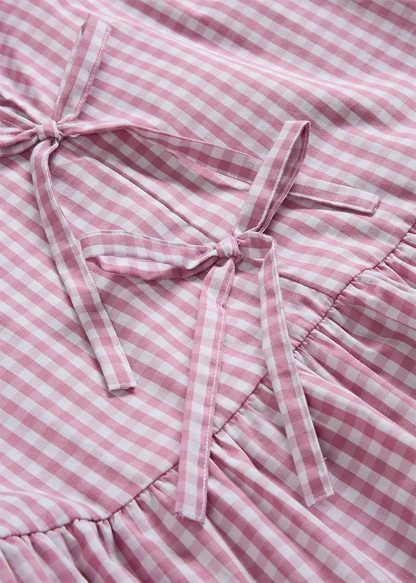 Bluse med knyting, bonprix