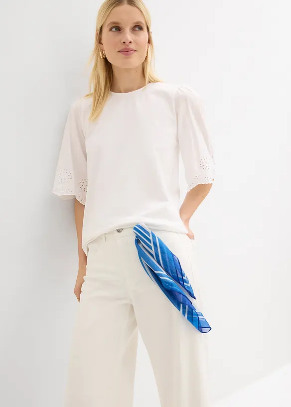 Culotte i elastisk bomullsmiks, bonprix