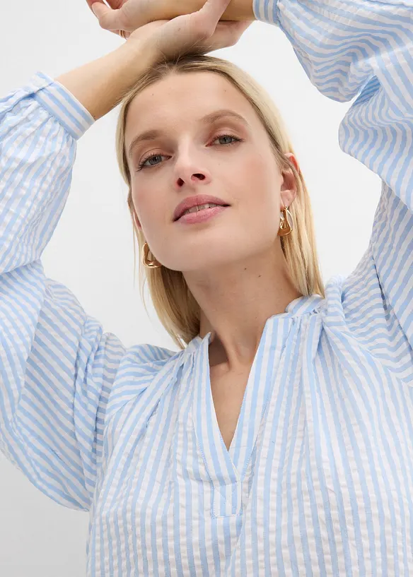 Tunikakjole i 100% bomull, bonprix