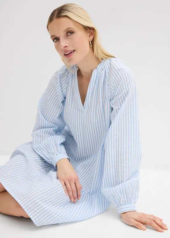 Tunikakjole i 100% bomull, bonprix