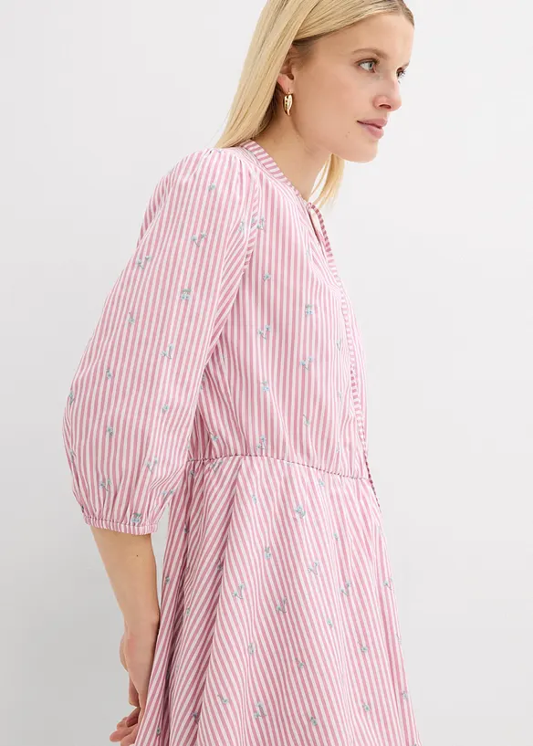 Minikjole i 100% bomull, bonprix