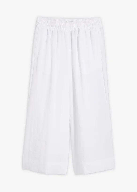 Culottes i myk viskosemiks, bonprix