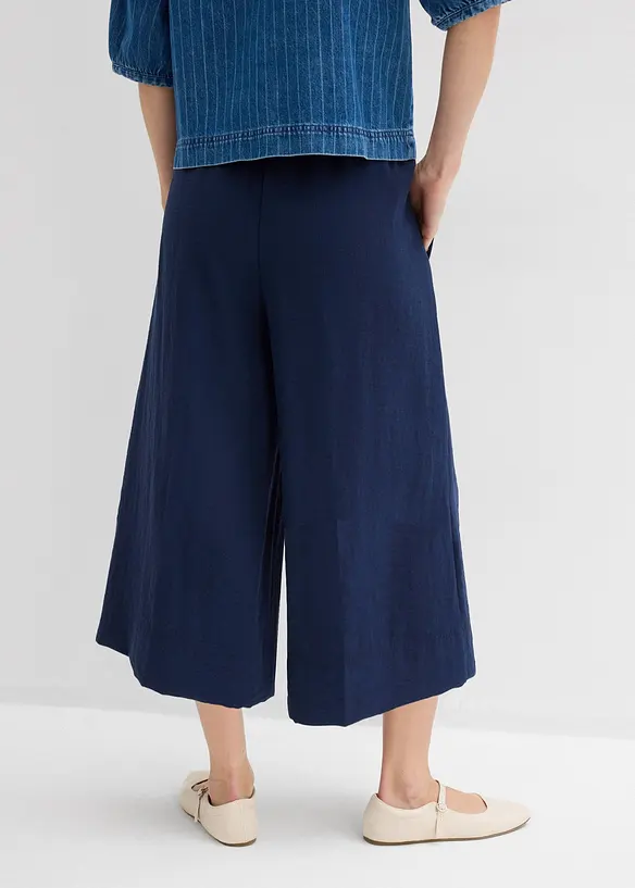 Culottes i myk viskosemiks, bonprix