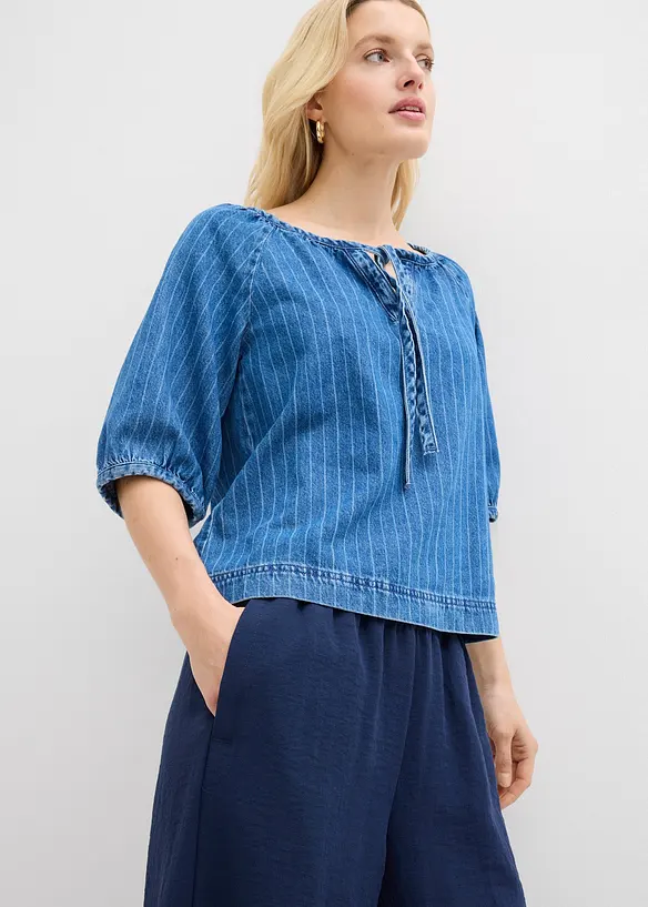 Culottes i myk viskosemiks, bonprix