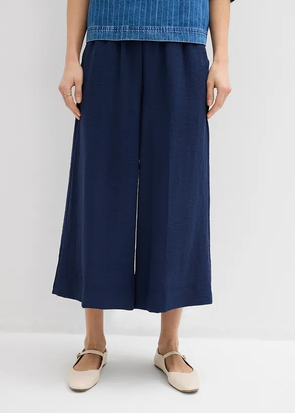 Culottes i myk viskosemiks, bonprix