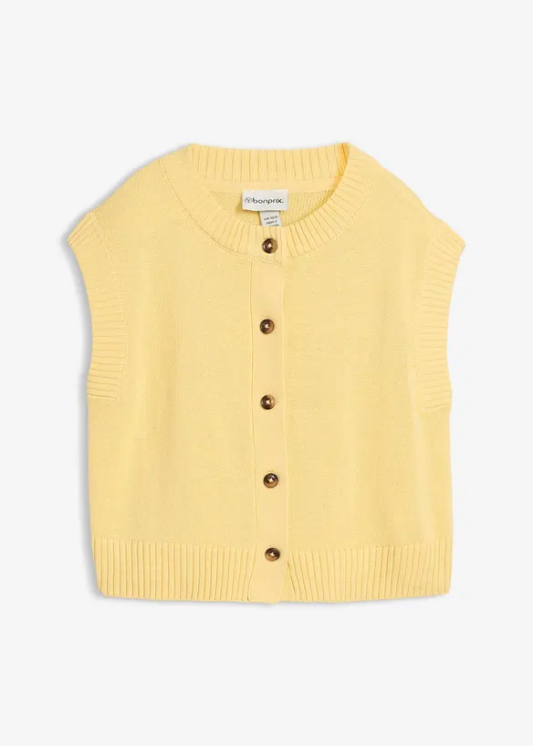 Strikkevest, bonprix